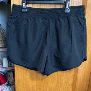 Women's Black Athletic Shorts